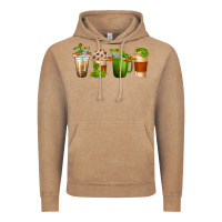 Vintage Coffee frog coffee cups Vintage Hoodie - texasbilliewilder