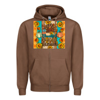 Chestnut Thankful grateful blessed Zipper Hoodie - Artiststas