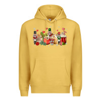 Antique Gold nutcracker coffee Premium Hoodie - MaliasSmallBusiness