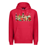 Cardinal nutcracker coffee Premium Hoodie - MaliasSmallBusiness