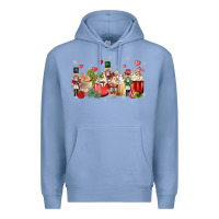 Colony Blue nutcracker coffee Premium Hoodie - MaliasSmallBusiness