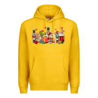 Lemon nutcracker coffee Premium Hoodie - MaliasSmallBusiness