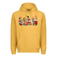 Mustard nutcracker coffee Premium Hoodie - MaliasSmallBusiness