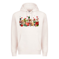 Pale Pink nutcracker coffee Premium Hoodie - MaliasSmallBusiness