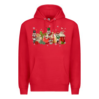 Red nutcracker coffee Premium Hoodie - MaliasSmallBusiness