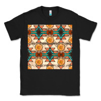 Black native american aztec seamless pattern 1 Classic Tee - BundleAndBundleShop
