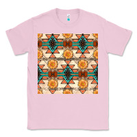 Bubblegum Pink native american aztec seamless pattern 1 Classic Tee - BundleAndBundleShop