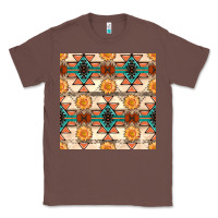 Chestnut native american aztec seamless pattern 1 Classic Tee - BundleAndBundleShop