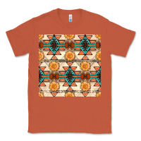 Copper native american aztec seamless pattern 1 Classic Tee - BundleAndBundleShop