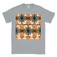 Heather Grey native american aztec seamless pattern 1 Classic Tee - BundleAndBundleShop