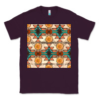 Plum native american aztec seamless pattern 1 Classic Tee - BundleAndBundleShop