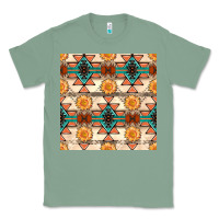 Sage native american aztec seamless pattern 1 Classic Tee - BundleAndBundleShop