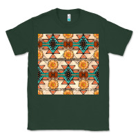 Sports Green native american aztec seamless pattern 1 Classic Tee - BundleAndBundleShop