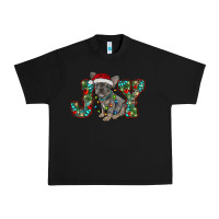 Black french bulldog christmas joy Urban Heavy Tee - RanaPortraitStore