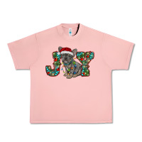 Salmon french bulldog christmas joy Urban Heavy Tee - RanaPortraitStore