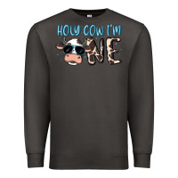 Smoke holy cow i'm one Premium Sweatshirt - MaliasSmallBusiness