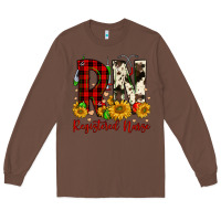Chestnut christmas rn registered nurse Long Sleeve Tee - FaDigitalArtStudio