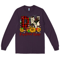 Plum christmas rn registered nurse Long Sleeve Tee - FaDigitalArtStudio