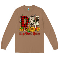 Toasted Coconut christmas rn registered nurse Long Sleeve Tee - FaDigitalArtStudio