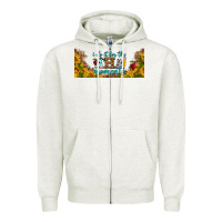 Oatmeal Heather i do it for the aha moments libbey glass Zipper Hoodie - BundleAndBundleShop