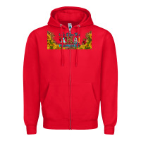 Red i do it for the aha moments libbey glass Zipper Hoodie - BundleAndBundleShop
