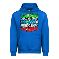 Cobalt believe in the magic of christmas Urban Hoodie - BarkalooDesign