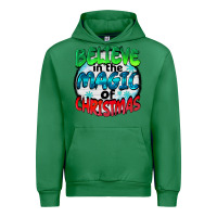 Emerald believe in the magic of christmas Urban Hoodie - BarkalooDesign