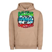 Pigment Burro believe in the magic of christmas Urban Hoodie - BarkalooDesign