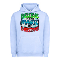 Pigment Grape Ice believe in the magic of christmas Urban Hoodie - BarkalooDesign