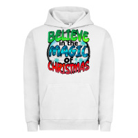 Pigment Lunar Rock believe in the magic of christmas Urban Hoodie - BarkalooDesign