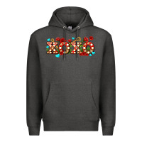 Charcoal Heather xoxo roses and keys Premium Hoodie - AdoDesignShop