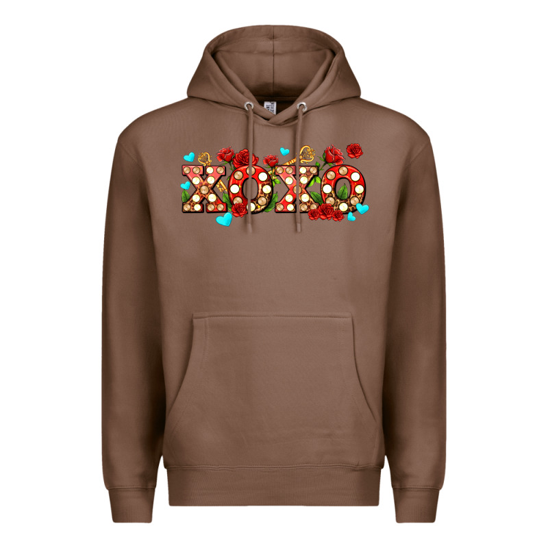 Xoxo Roses And Keys Premium Hoodie by AdoDesignShop | Teevron