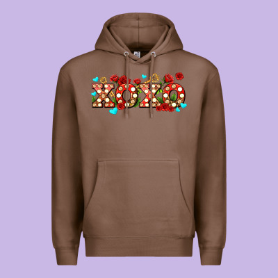 Xoxo Roses And Keys Premium Hoodie Designed By Adodesignshop