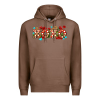 Chestnut xoxo roses and keys Premium Hoodie - AdoDesignShop
