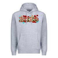 Heather Grey xoxo roses and keys Premium Hoodie - AdoDesignShop