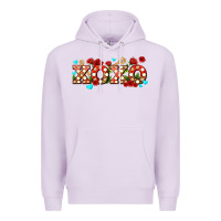 Lilac xoxo roses and keys Premium Hoodie - AdoDesignShop