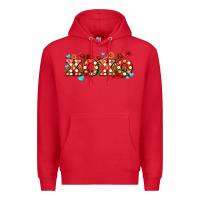 Red xoxo roses and keys Premium Hoodie - AdoDesignShop