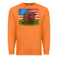 Carrot American cows Premium Sweatshirt - MaliasSmallBusiness