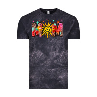 Cloud Black summer mom Vintage Tee - Zillion Design Studio