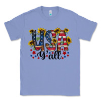 Colony Blue usa yall Classic Tee - RacoonDesign