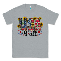 Heather Grey usa yall Classic Tee - RacoonDesign