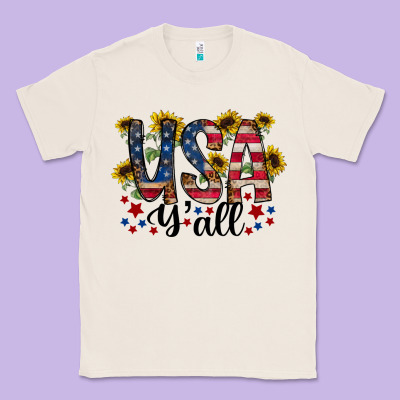 Usa Yall Classic Tee Designed By Racoondesign