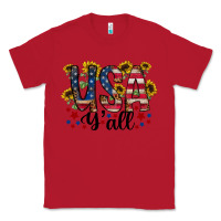 Red usa yall Classic Tee - RacoonDesign