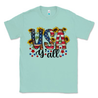 Seafoam usa yall Classic Tee - RacoonDesign