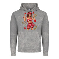 Cloud Rock heart cowgirl Vintage Hoodie - texasbilliewilder