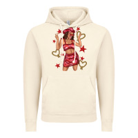 Vintage Artic heart cowgirl Vintage Hoodie - texasbilliewilder