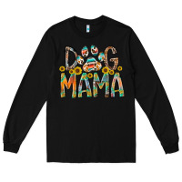 Black dog mama Long Sleeve Tee - RacoonDesign