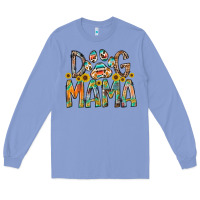 Colony Blue dog mama Long Sleeve Tee - RacoonDesign
