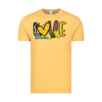 Vintage Mustard love summer lemon Vintage Tee - Zillion Design Studio