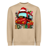 Mushroom christmas bus driver Heavyweight Sweatshirt - Zillion Design Studio